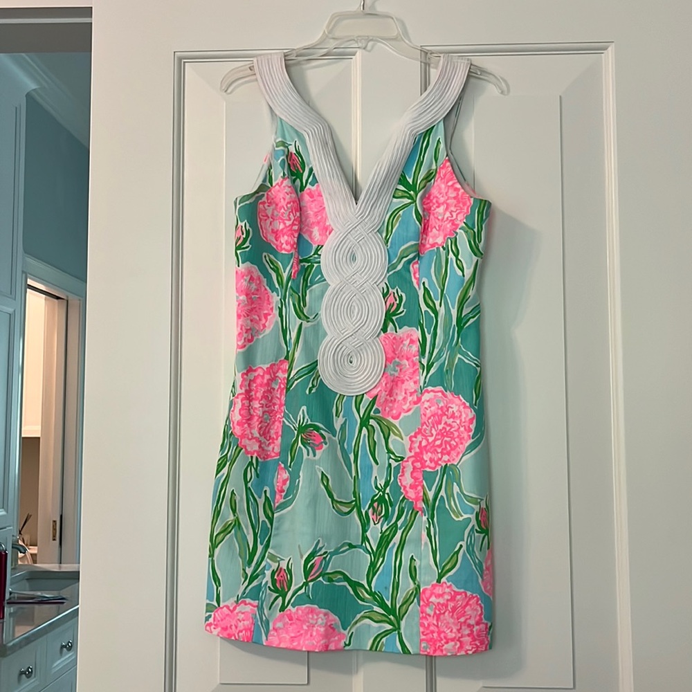 Lily Pulitzer Floral Shift Dress, Size 6